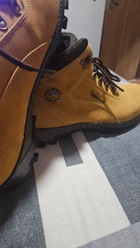 Bota Timberland Original Coturno Masculino Couro Impermeável Yellow 43 Br