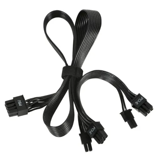 Cabo Modular Cooler Master PCI-E 8 Pinos para 2x PCI-E (6+2) Pinos Flat - Modelo 1