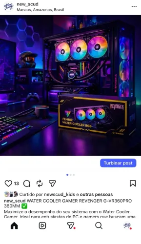 Water Cooler RGB G-vr360, 360mm, Revenger