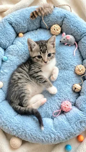 Gatinho filhote lindo para adoção