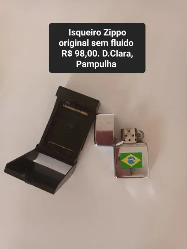 Isqueiro Zippo original sem fluido