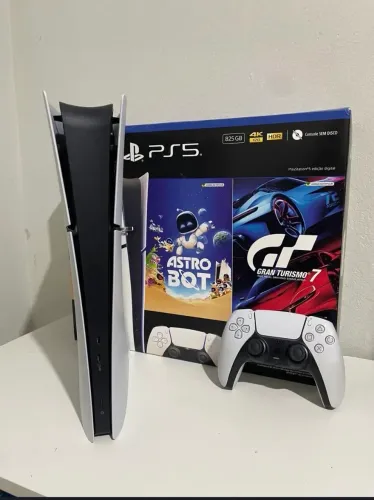 Ps5 slim digital até 12x c/juros