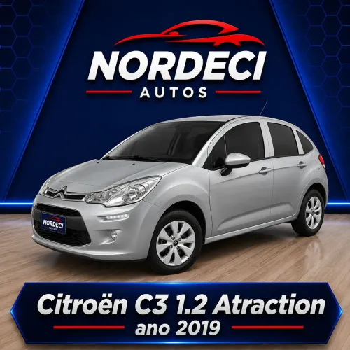 Citroen C3 Attraction Pure Tech 1.2 Flex 12V MEC 2019