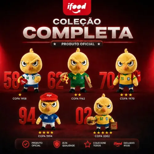 Canarinho Ifood Colecao Completa