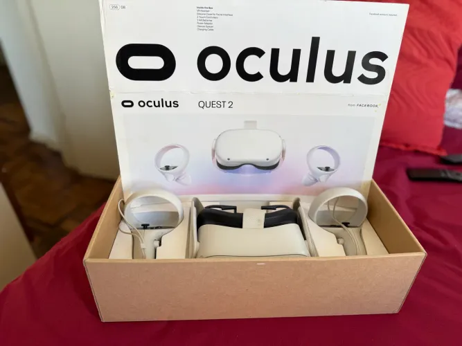 Óculos Quest 2 em estado de novo 256GB !!