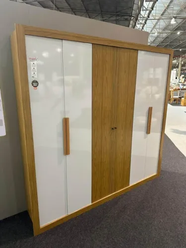 Guarda Roupa Casal 100% MDF 6 Portas 3 Gavetas (Novo) Entrega Grátis! 