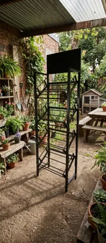 Soporte para caixa de verduras e legumes