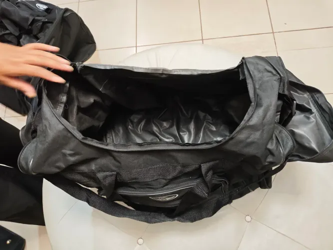 Bolsa de viagem em lona