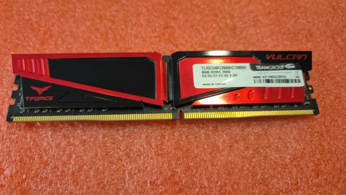 8GB DDR4 2666MHZ VULCAN