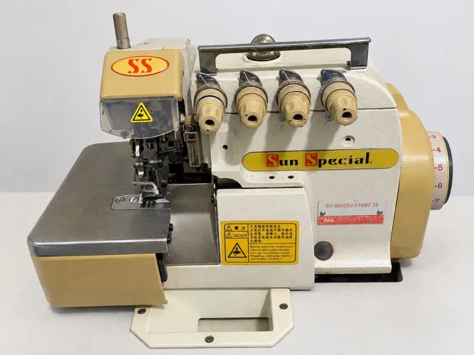  Máquina Overloque Industrial Sun Special SS-8805DJ - 4 Fios