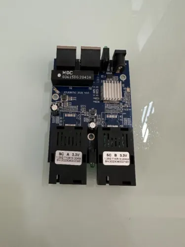 Switch Placa Rede Metro Giga Gigabit 1000mb Gbic A B-2p Rj45