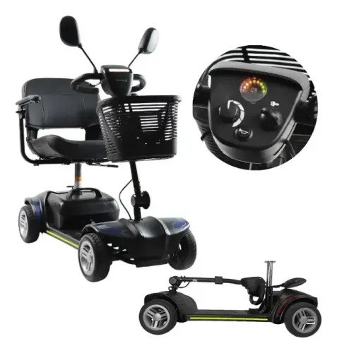 Cadeira De Rodas Motorizada Eletrica Scooter 136kg