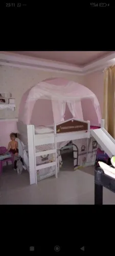 Cama cabana/ casinha com escorregador