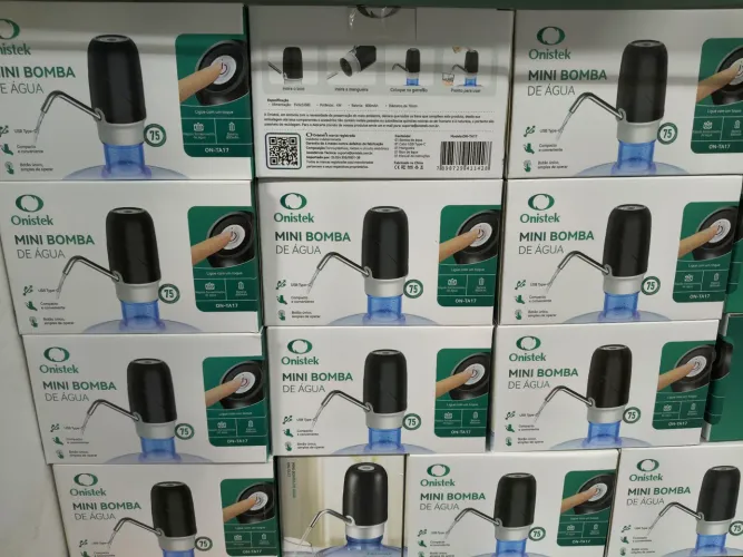 Bomba Elétrica Recarregável Para Galão De Água Por- tátil Usb