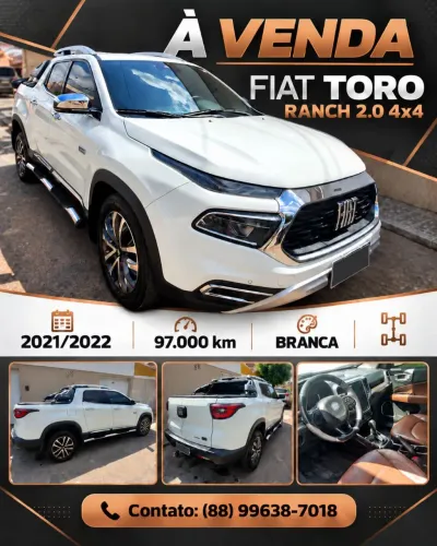 Fiat Toro Ranch 2.0 16V 4X4 Diesel Aut. 2022