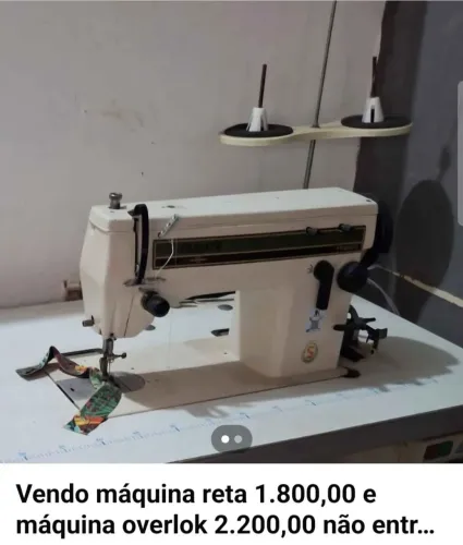 Máquina industrial reta yamata 1.800,00 não entrego