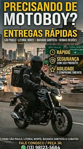 Quem precisar de corridas, buscar algo ou entregar algo só chamar