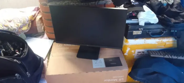 Monitor Lg Gamer 24  24ms500-b Ips Fhd 100hz Anti-reflexo PrMonitor Lg Gamer 24  24ms500-b