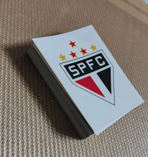 KIT 54 Figurinhas ESCUDINHO DO CAMPEÃO SÃO PAULO Brasileiro 2007