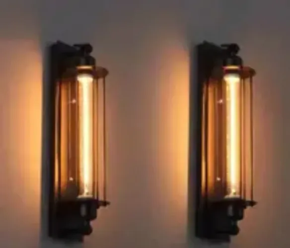 Luminaria retrô tenho 4 peças valor 250,00 cada