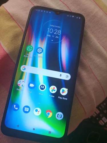 Celular Motorola moto G9 com 4g. De ram e 64gb de memória