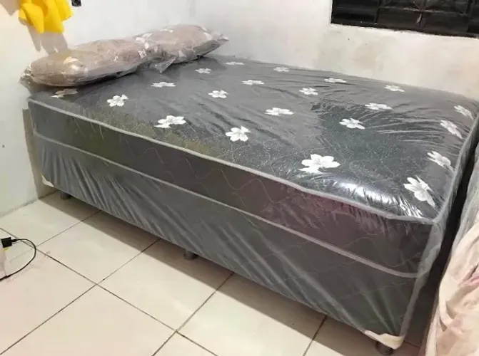 Box solteiro espuma promoção