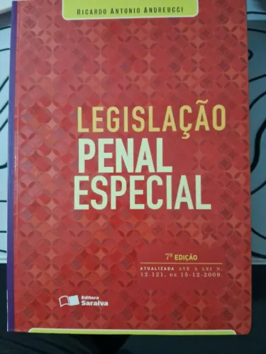 Legislação Penal Especial (Ricardo Antônio Andreucci) - Ed. Saraiva, 7ª edição (2010)