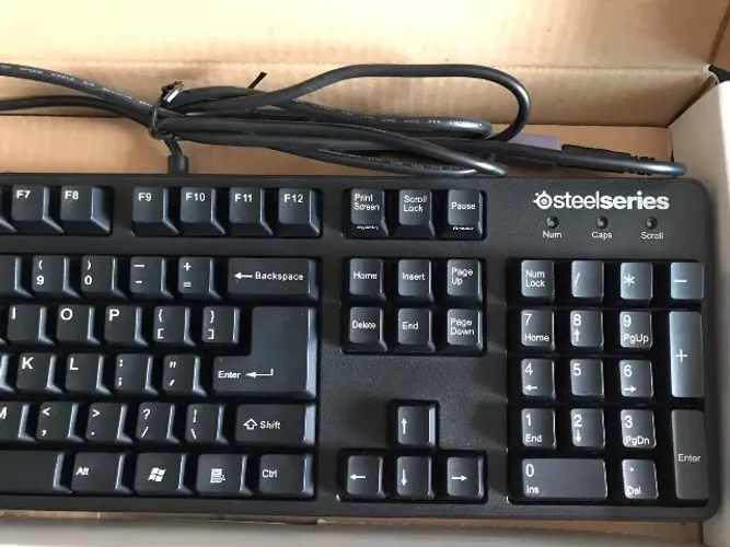 Teclado Mecânico Gamer Steelseries 6GV2 Pro Switches Preto