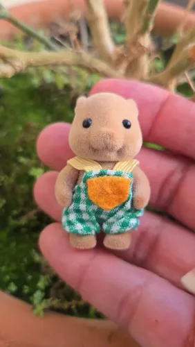 Bebê castor vintage - Sylvanian Families 