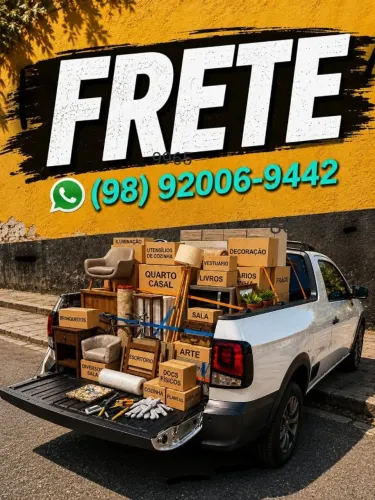 Frete rápido em toda região