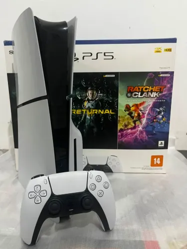 Ps5 Slim com Leitor / Aceito Cartão