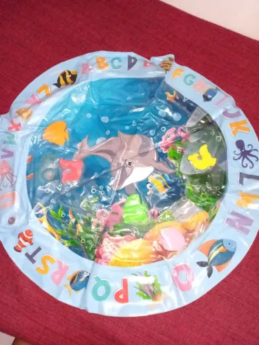 Tapete infantil bebê inflável