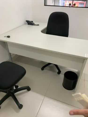 Mesa em L Reta