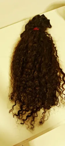 Vendo cabelo 100% Humano 120g 40cm tipo 3c.