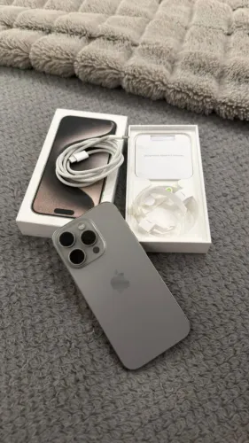 iphone 15 pro natural titanium 128gb