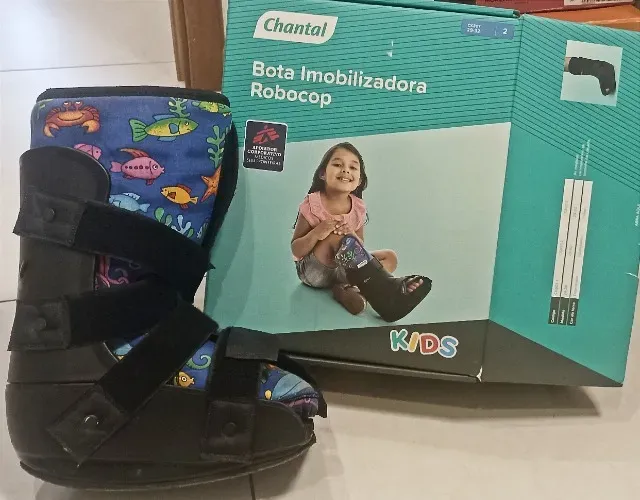 Bota Imobilizadora Robocop Infantil Chantal Seminova