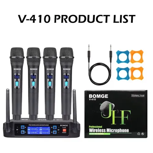 Black Friday, Kit 4 Microfones Sem Fio