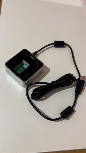 Par de Leitores Biométricos Futronic FS88H (Um Lacrado + Um Semi-novo)
