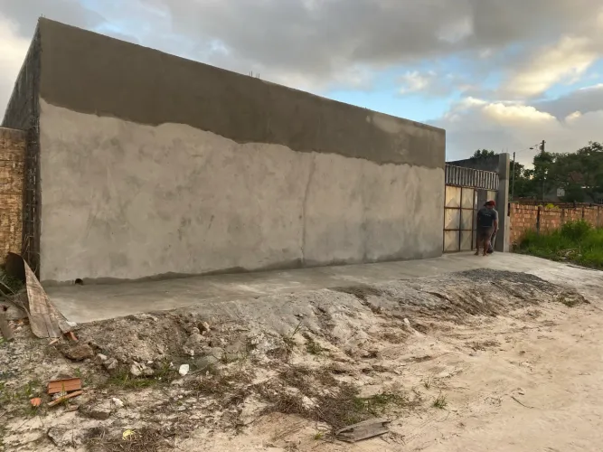 Terreno murado concretado 