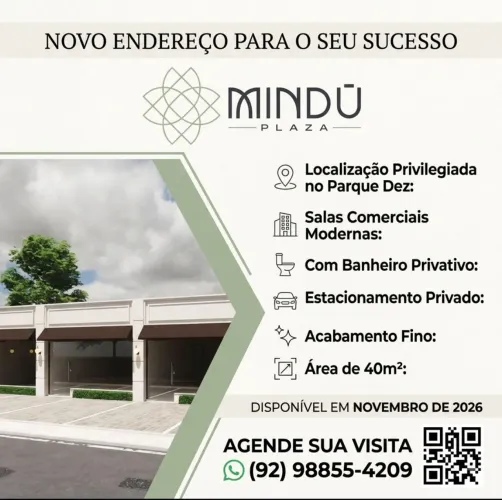 Salas comerciais 40 m - Parque Dez