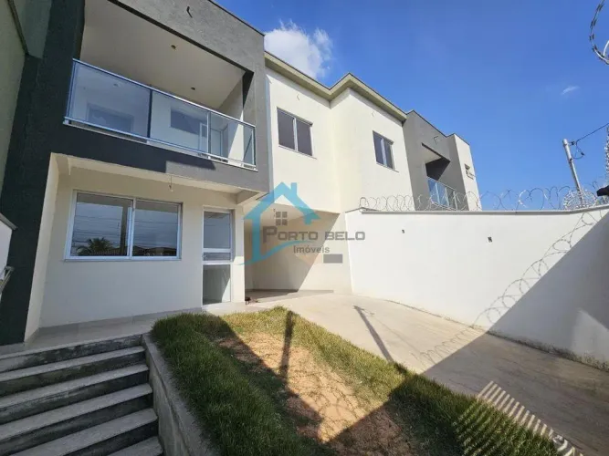 Casa Geminada para Venda em Contagem, São Gonçalo, 3 dormitórios, 1 suíte, 3 banheiros, 2 
