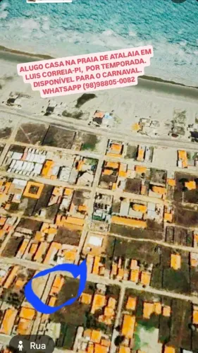 CASA NA PRAIA DE ATALAIA,  ALUGO POR TEMPORADA 