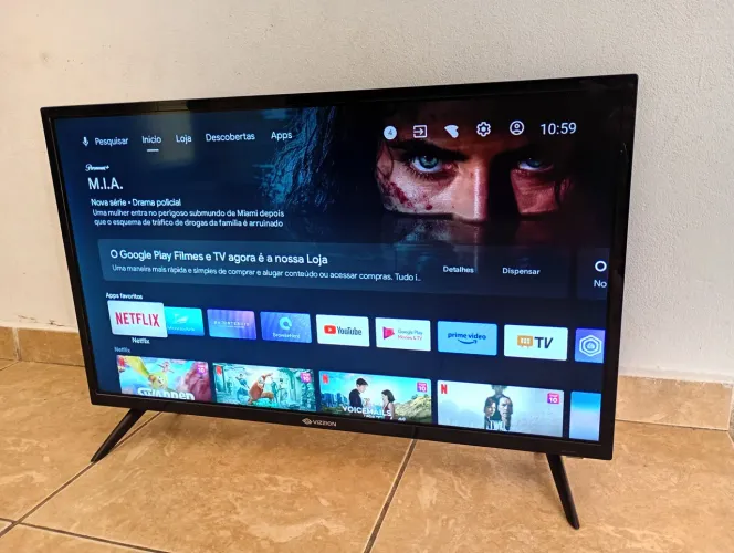 Vendo essa tv smart 4k Android 