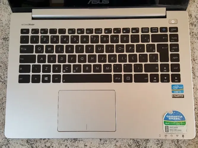 Notebook Asus S400c Intel Core I5 3317u Tela Touch 4gb Ssd 120