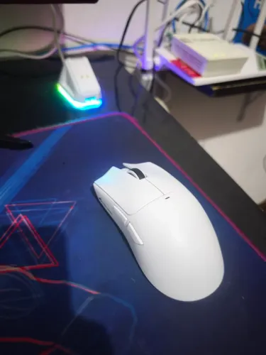 Mouse Gamer Attack Shark X11 Sem Fio + Base RGB