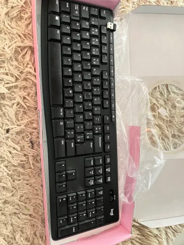 Teclado sem fio logi -usado