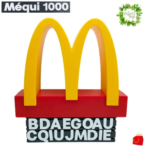 Letreiro M de Méqui (cód 416)
