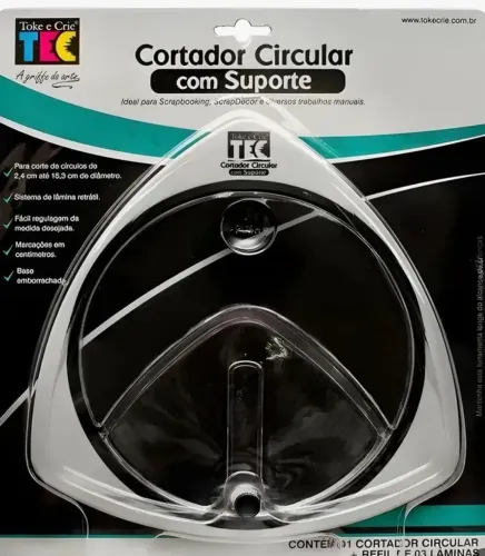 Cortador Circular com Suporte Otimo