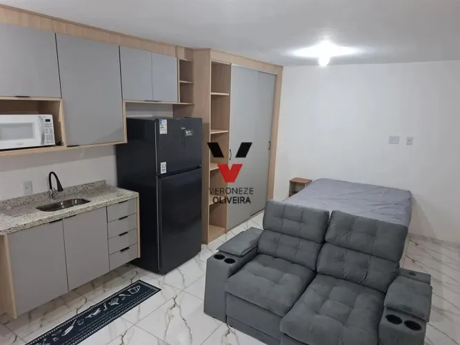 APARTAMENTO STUDIO MOBILIADO PARA LOCAÇÃO NO BAIRRO VILA NOVA MELCHESTER, 1 DORM, 30 MTS2