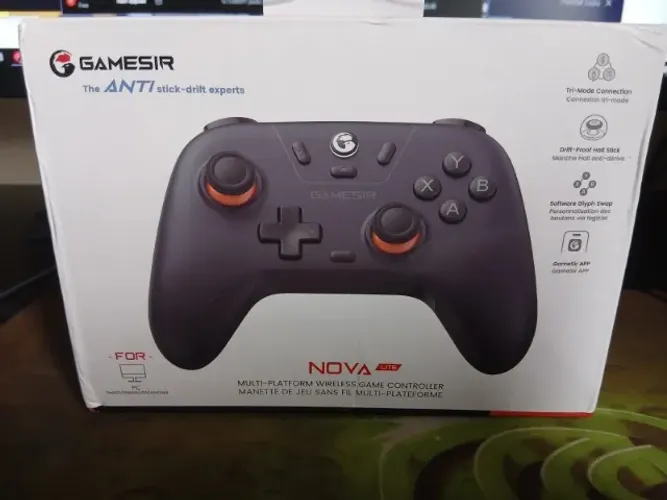 Controle Gamesir Nova Lite - Sem Fio | Hall Effect | (Novo)